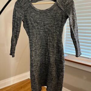 Aritzia Winifred wool bodycon dress xs
